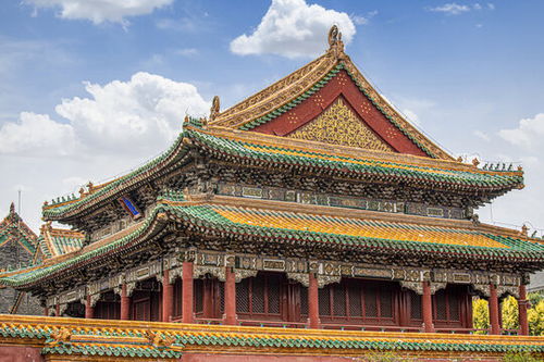 沈阳故宫大政殿图片素材下载 建筑摄影素材下的历史遗迹图片素材