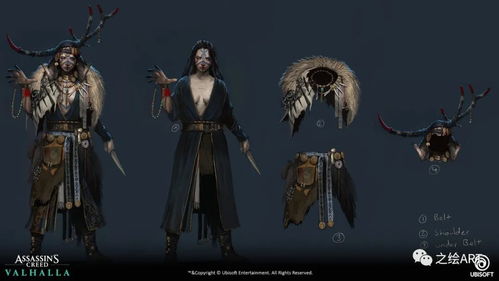 凌晨解禁！《刺客信条 英灵殿》1600张海量美术设定图速览，之绘Art星傲殿影全网首发